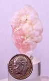 4cms PRECIOUS PINK HYALITE LAVENDER OPAL-(AN) BOTRYOIDAL PERU FLUORESCENT PB142