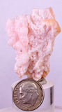 4.5cms PRECIOUS PINK HYALITE LAVENDER OPAL-(AN) BOTRYOIDAL PERU FLUORESCENT PB143