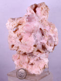 13cms PRECIOUS PINK HYALITE LAVENDER OPAL-(AN) BOTRYOIDAL PERU FLUORESCENT PB125A