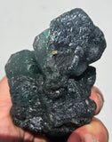 8cms GREEN FLUORITE BOULANGERITE PYRITE CRYSTALS PERU MILPO PERU KB160