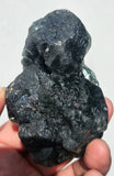 8cms GREEN FLUORITE BOULANGERITE PYRITE CRYSTALS PERU MILPO PERU KB160