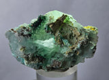 5cms ATACAMITE CRYSTAL SELENITE CHRYSOCOLLA LILY MINE PERU MINERAL AB303