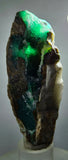8.9cms DRUZY CHRYSOCOLLA QUARTZ CRYSTAL LILY MINE PERU 2000 YEAR DB267