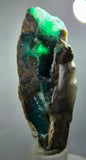 8.9cms DRUZY CHRYSOCOLLA QUARTZ CRYSTAL LILY MINE PERU 2000 YEAR DB267