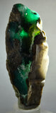 8.9cms DRUZY CHRYSOCOLLA QUARTZ CRYSTAL LILY MINE PERU 2000 YEAR DB267