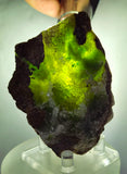 9cms DRUZY CHRYSOCOLLA QUARTZ CRYSTAL LILY MINE PERU 2000 YEAR DB269