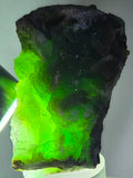 4.9cms DRUZY CHRYSOCOLLA QUARTZ CRYSTAL LILY MINE PERU 2000 YEAR DB274