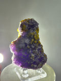 7cms COQUIMBITE COPIATITE CRYSTALS PERU MINERAL SPECIMEN UB371