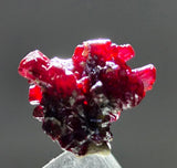 1cms PROUSTITE RED RUBY SILVER PERU UCHUCCHACUA MINE MINERAL SPECIMEN HB351