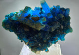 14.5cms NATURAL CHALCANTHITE Peru Copper Botryoidal Crystals Druzy Translucent Electric Blue Shiny Mineral FB106