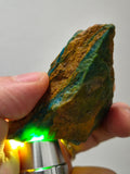 66Grams  BLUE OPAL PERU ROUGH SCENIC CARIBEAN TURQUOISE COLOR OB190