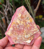 175grms PINK OPAL PINKISH RED  PERU PREMIUM PERUVIAN TRANSLUCENT  PB124