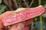 175grms PINK OPAL PINKISH RED  PERU PREMIUM PERUVIAN TRANSLUCENT  PB124