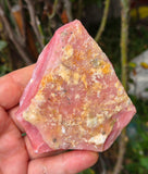 175grms PINK OPAL PINKISH RED  PERU PREMIUM PERUVIAN TRANSLUCENT  PB124