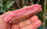 175grms PINK OPAL PINKISH RED  PERU PREMIUM PERUVIAN TRANSLUCENT  PB124