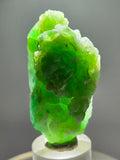 5.6cms DRUZY CHRYSOCOLLA QUARTZ CRYSTAL LILY MINE PERU 2000 YEAR DB315