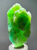 5.6cms DRUZY CHRYSOCOLLA QUARTZ CRYSTAL LILY MINE PERU 2000 YEAR DB315