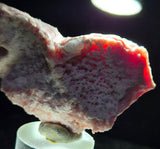 5.3cms RHODOCHROSITE CALCITE CRYSTALS JORDANITE (?) GALENA PERU RB741