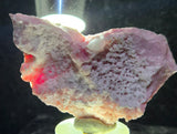 5.3cms RHODOCHROSITE CALCITE CRYSTALS JORDANITE (?) GALENA PERU RB741