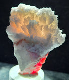 5cms RHODOCHROSITE CALCITE CRYSTALS JORDANITE (?) GALENA PERU RB742