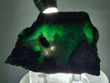 7.9cms DRUZY CHRYSOCOLLA QUARTZ CRYSTAL LILY MINE PERU 2000 YEAR DB243