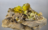 15cms GEMMY BARITE CRYSTALS PERU SHINY TRANSLUCENT MINERAL SPCIMEN EB105