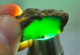 3.4grs GEM SILICA CHRYSOCOLLA CHALCEDONY LILY MINE PERU ROUGH SB259