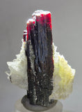 4.5cms RED HUBNERITE QUARTZ CRYSTALS MINERAL SPECIMEN COLLECTOR PERU MB215
