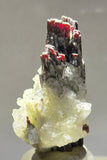 4.5cms RED HUBNERITE QUARTZ CRYSTALS MINERAL SPECIMEN COLLECTOR PERU MB215
