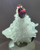3.6cms RED HUBNERITE QUARTZ CRYSTALS MINERAL SPECIMEN COLLECTOR PERU MB220