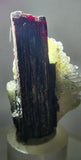 4.8cms RED HUBNERITE QUARTZ CRYSTALS MINERAL SPECIMEN COLLECTOR PERU MB222