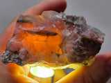 6.2cms PRECIOUS PINK HYALITE LAVENDER OPAL-(AN) BOTRYOIDAL PERU FLUORESCENT PB159