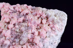 7.4cms RHODOCHROSITE STILBITE QUARTZ CRYSTALS BULGARIA MINERAL SPECIMEN
