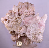 13.5cms PRECIOUS PINK HYALITE LAVENDER OPAL-(AN) BOTRYOIDAL PERU FLUORESCENT PB126