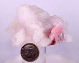 7cms PRECIOUS PINK HYALITE LAVENDER OPAL-(AN) BOTRYOIDAL PERU FLUORESCENT PB128