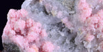 7cms RHODOCHROSITE STILBITE QUARTZ CRYSTALS BULGARIA MINERAL SPECIMEN