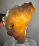 9.5cms PRECIOUS PINK HYALITE LAVENDER OPAL-(AN) BOTRYOIDAL PERU FLUORESCENT PB129