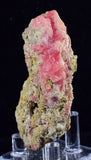 6.5cms GEM RHODOCHROSITE FLUORITE PYRITE CRYSTAL QUARTZ CHINA FLUORESCENT RB313
