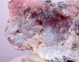 5.4cms PRECIOUS PINK HYALITE LAVENDER OPAL-(AN) BOTRYOIDAL PERU FLUORESCENT PB131