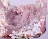 5.4cms PRECIOUS PINK HYALITE LAVENDER OPAL-(AN) BOTRYOIDAL PERU FLUORESCENT PB131
