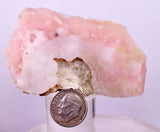 7cms PRECIOUS PINK HYALITE LAVENDER OPAL-(AN) BOTRYOIDAL PERU FLUORESCENT PB132