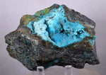 10cms DRUZY CHRYSOCOLLA STALACTITE Cuprite Peru Mineral Specimen D203
