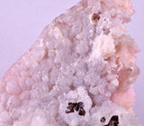 11.2cms PRECIOUS PINK HYALITE LAVENDER OPAL-(AN) BOTRYOIDAL PERU FLUORESCENT PB133