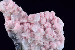 9cms RHODOCHROSITE STILBITE QUARTZ CRYSTALS BULGARIA MINERAL SPECIMEN