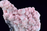 9cms RHODOCHROSITE STILBITE QUARTZ CRYSTALS BULGARIA MINERAL SPECIMEN