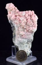 Load image into Gallery viewer, 9cms RHODOCHROSITE STILBITE QUARTZ CRYSTALS BULGARIA MINERAL SPECIMEN
