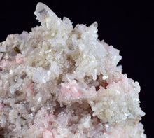Load image into Gallery viewer, 9.8cms RHODOCHROSITE STILBITE QUARTZ CRYSTALS BULGARIA MINERAL SPECIMEN
