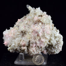 Load image into Gallery viewer, 9.8cms RHODOCHROSITE STILBITE QUARTZ CRYSTALS BULGARIA MINERAL SPECIMEN
