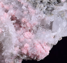 Load image into Gallery viewer, 9.8cms RHODOCHROSITE STILBITE QUARTZ CRYSTALS BULGARIA MINERAL SPECIMEN
