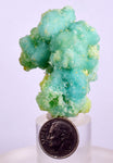 4.7cms MELANTERITE STALACTITE CHALCANTHITE ROMERITE PERU NATURAL CRYSTALS FB85